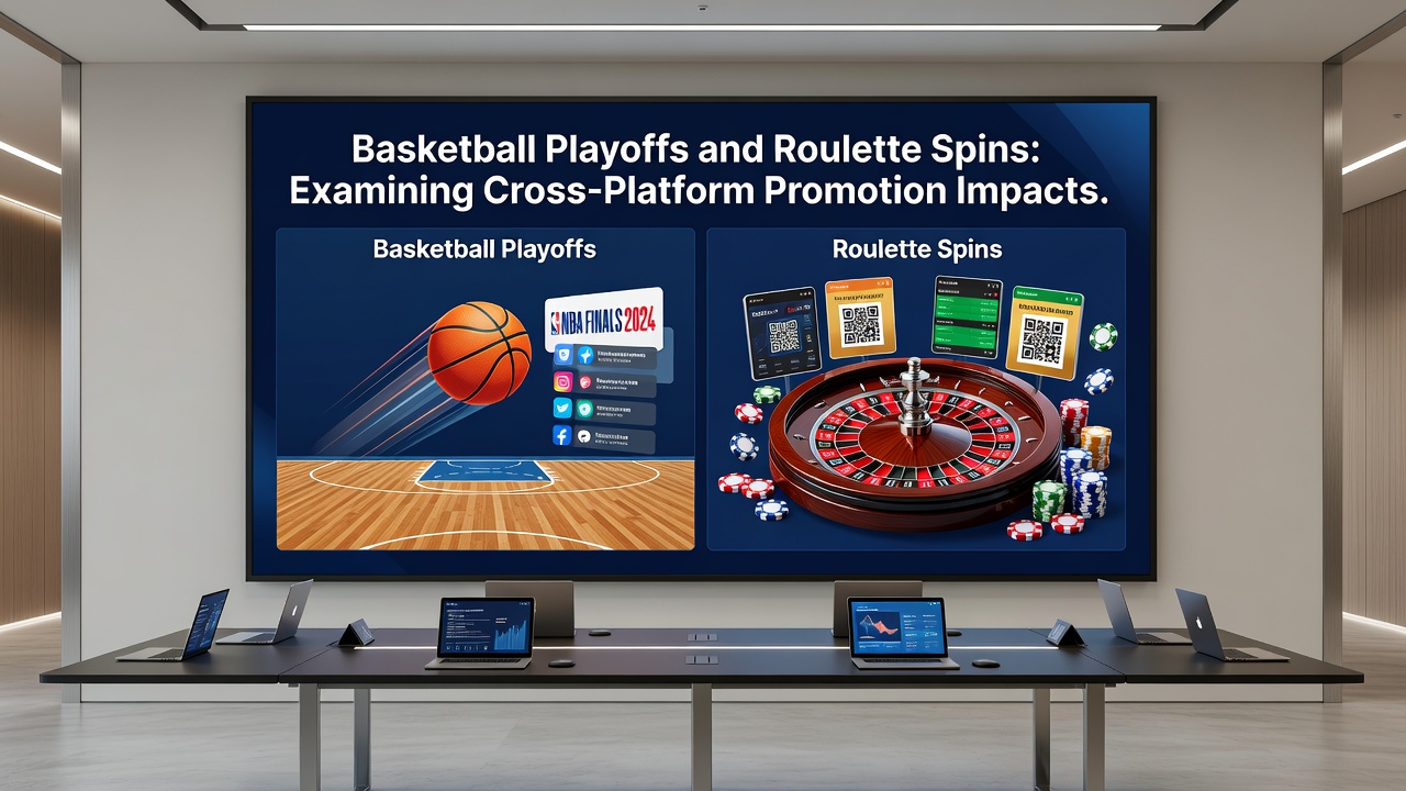 Analytics dashboard displaying player flow between basketball betting and roulette games during promotional periods